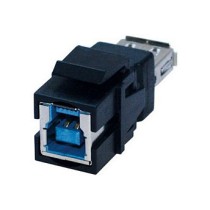 Buy BACHMANN Keystone USB 3.0 Kupplung B A Buchse-Buchse schwarz in Cyprus, Nicosia, Limassol, Larnaka, Pafos