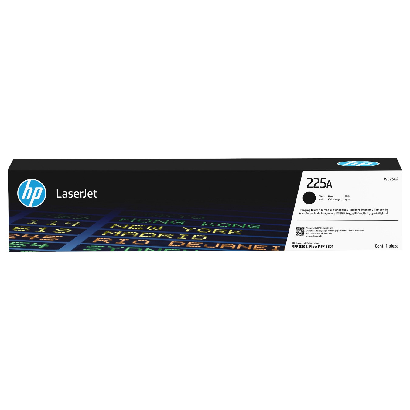 Buy HP Trommel 225A W2256A schwarz für 9S184A B19, 9S184A BGJ in Cyprus, Nicosia, Limassol, Larnaka, Pafos