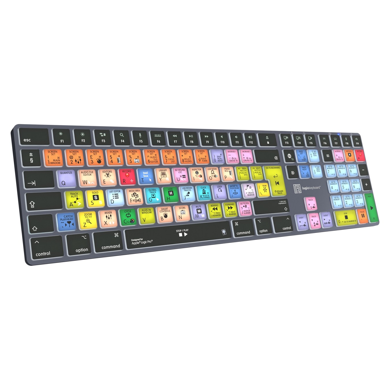 Buy LogicKeyboard Apple Logic Pro X2 Titan DE (Mac) in Cyprus, Nicosia, Limassol, Larnaka, Pafos