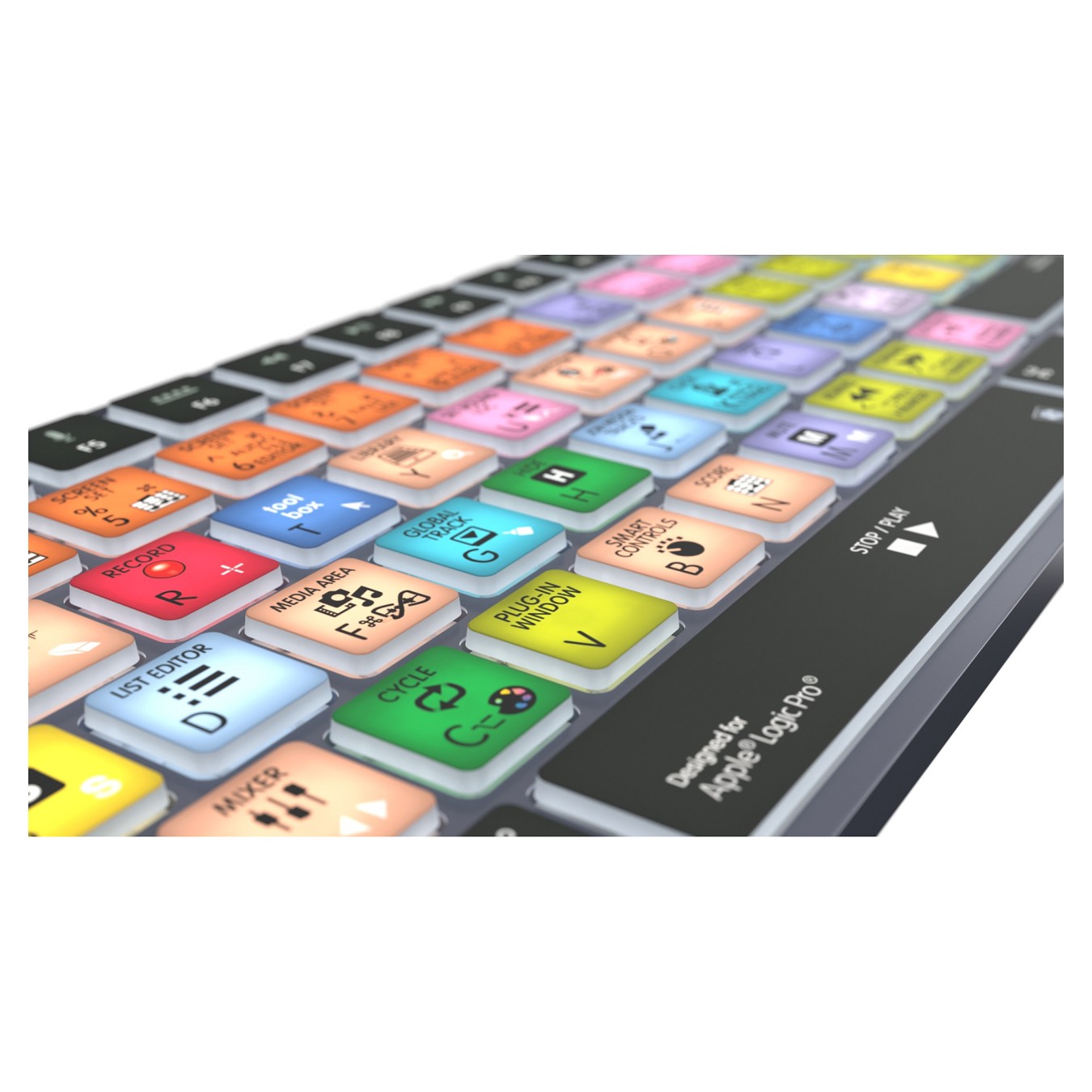 Buy LogicKeyboard Apple Logic Pro X2 Titan DE (Mac) in Cyprus, Nicosia, Limassol, Larnaka, Pafos