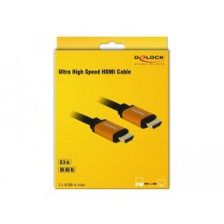 Buy DELOCK Ultra High Speed HDMI Cable - 85726 - 48 Gbps, 8K@60Hz & 4K@120Hz, 0.... in Cyprus, Nicosia, Limassol, Larnaka, Pafos