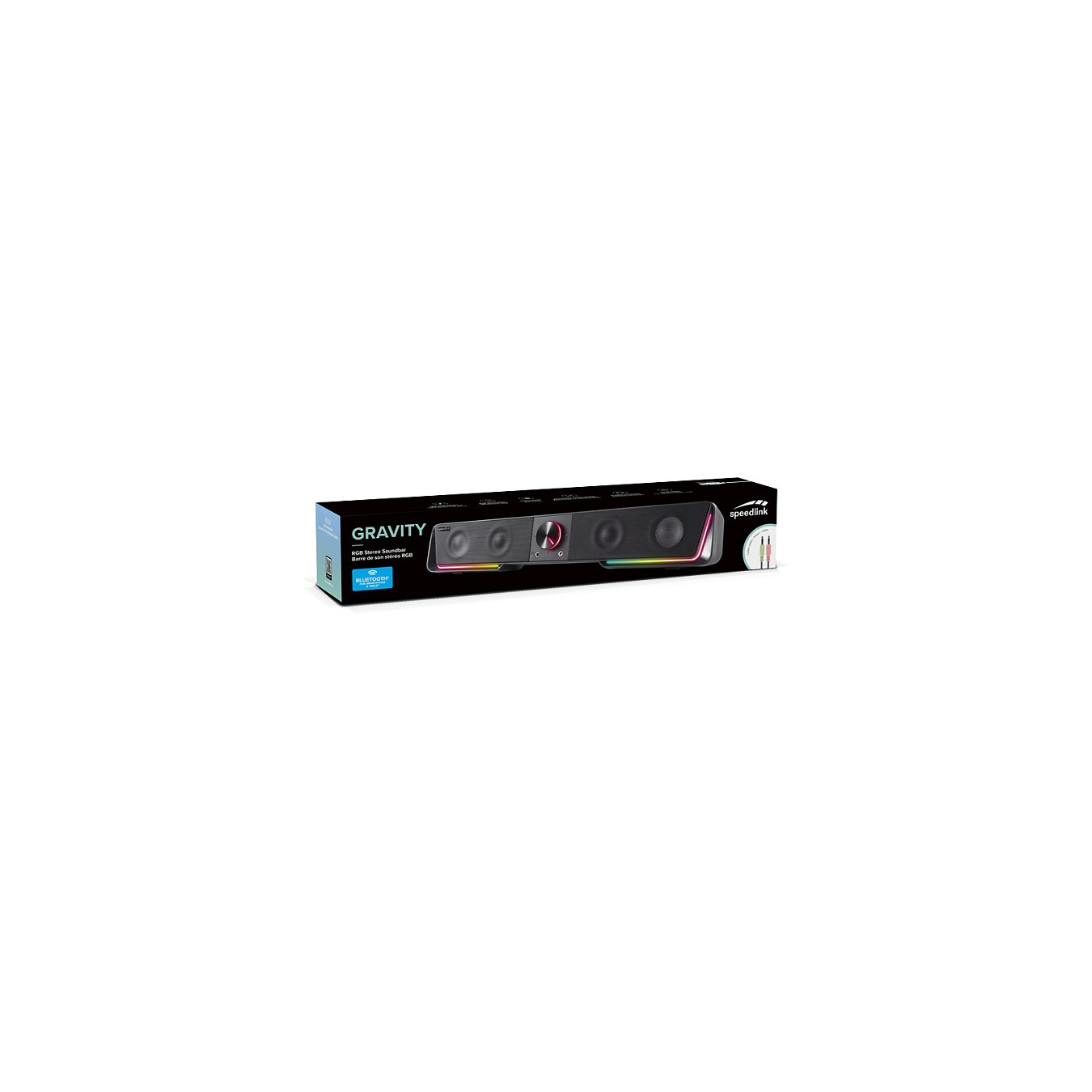 Buy Speedlink Lautsprecher GRAVITY RGB. Soundbar. schwarz retail in Cyprus, Nicosia, Limassol, Larnaka, Pafos