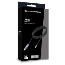 Buy CONCEPTRONIC Adapter USB-C3.2- to HDMI2.0 4K 60Hz 2.00m gr in Cyprus, Nicosia, Limassol, Larnaka, Pafos