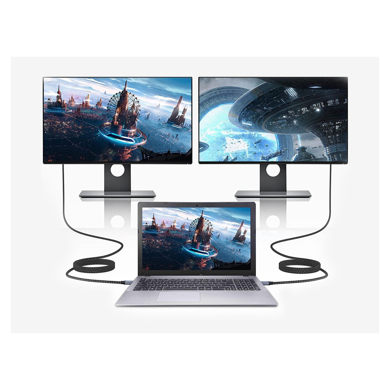 Buy CONCEPTRONIC Adapter USB-C3.2- to HDMI2.0 4K 60Hz 2.00m gr in Cyprus, Nicosia, Limassol, Larnaka, Pafos