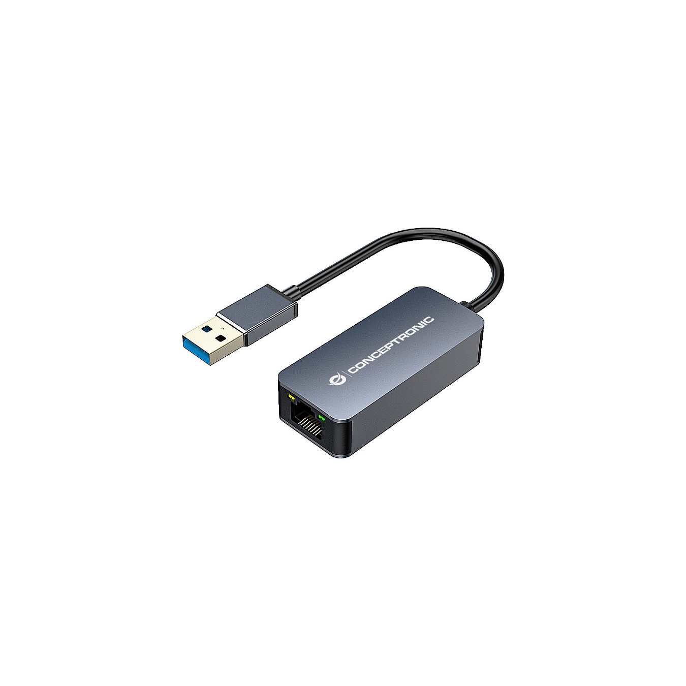 Buy CONCEPTRONIC Adapter USB-A3.0- to 2.5GbE WoL 5Gbs 0.14m sw in Cyprus, Nicosia, Limassol, Larnaka, Pafos