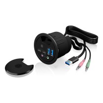 Buy 4-Port IcyBox USB 3.0 IB-HUB1403B Tischeinbau in Cyprus, Nicosia, Limassol, Larnaka, Pafos