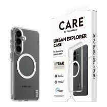 Buy CARE Urban Explorer Case Clear w. White Qi Samsung Galaxy S26+ in Cyprus, Nicosia, Limassol, Larnaka, Pafos
