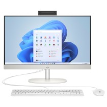Buy AIO HP Desktop 24-cr0401 RYZ 7520U 8GB 512SSD W11 Home White in Cyprus, Nicosia, Limassol, Larnaka, Pafos