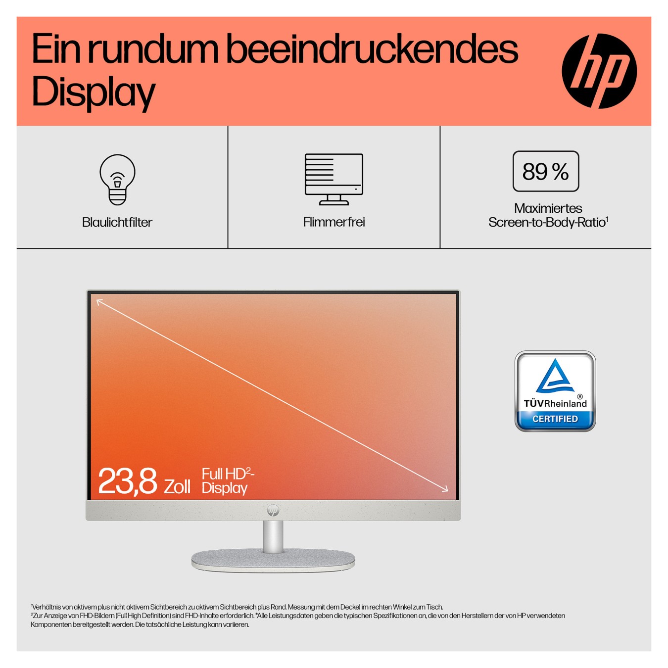 Buy AIO HP Desktop 24-cr0401 RYZ 7520U 8GB 512SSD W11 Home White in Cyprus, Nicosia, Limassol, Larnaka, Pafos