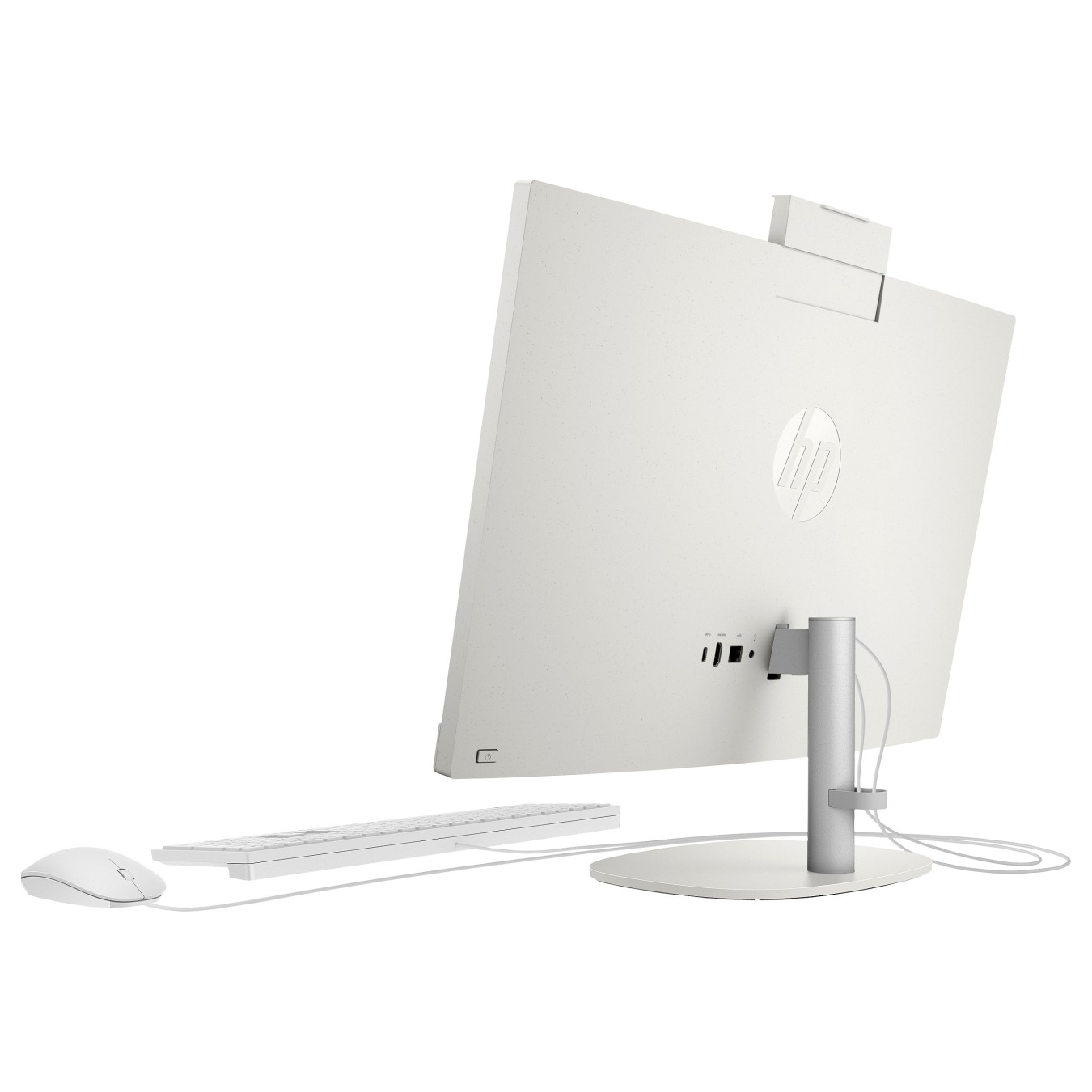 Buy AIO HP Desktop 24-cr0401 RYZ 7520U 8GB 512SSD W11 Home White in Cyprus, Nicosia, Limassol, Larnaka, Pafos