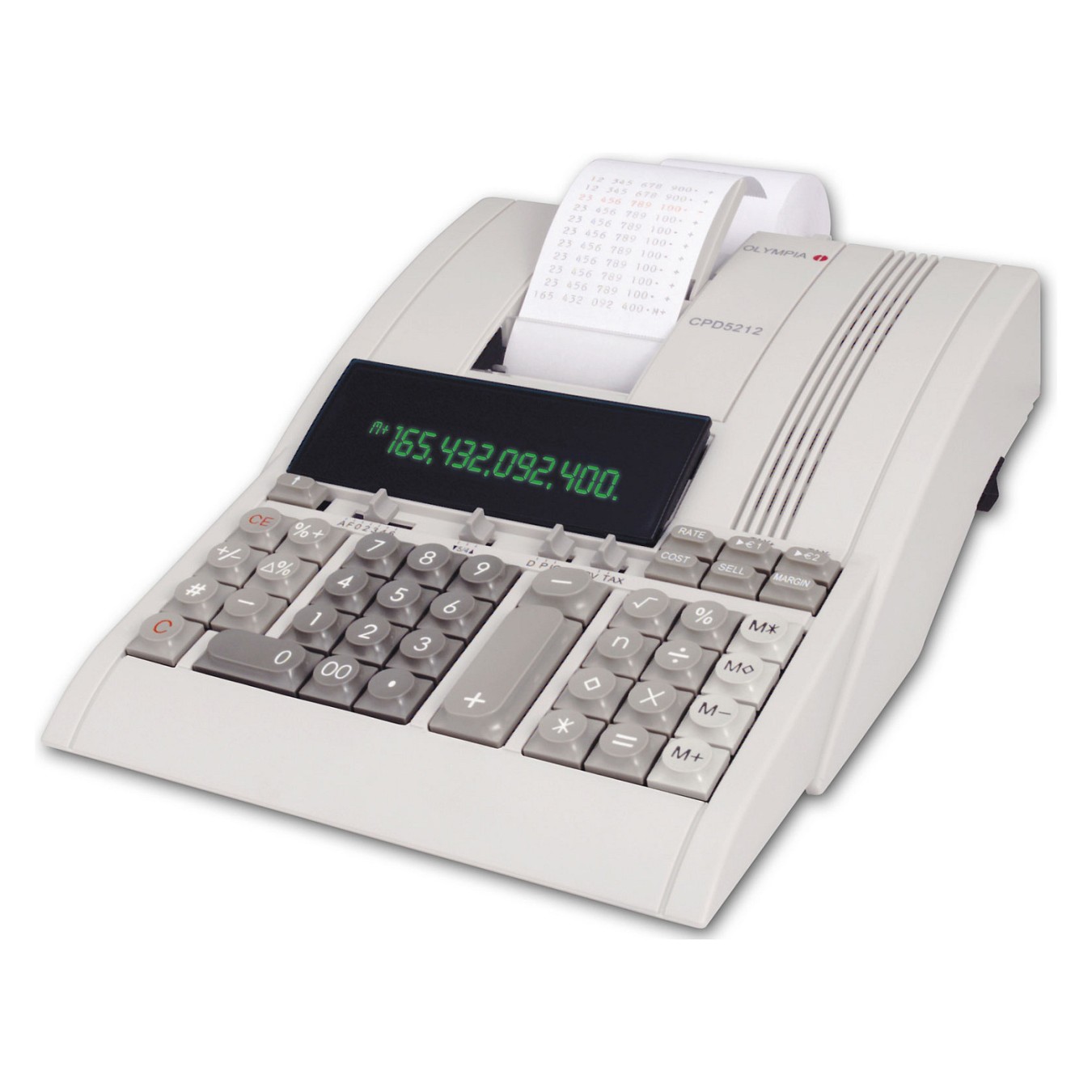 Buy Olympia Tischrechner CPD 5212 +Drucker weiss in Cyprus, Nicosia, Limassol, Larnaka, Pafos