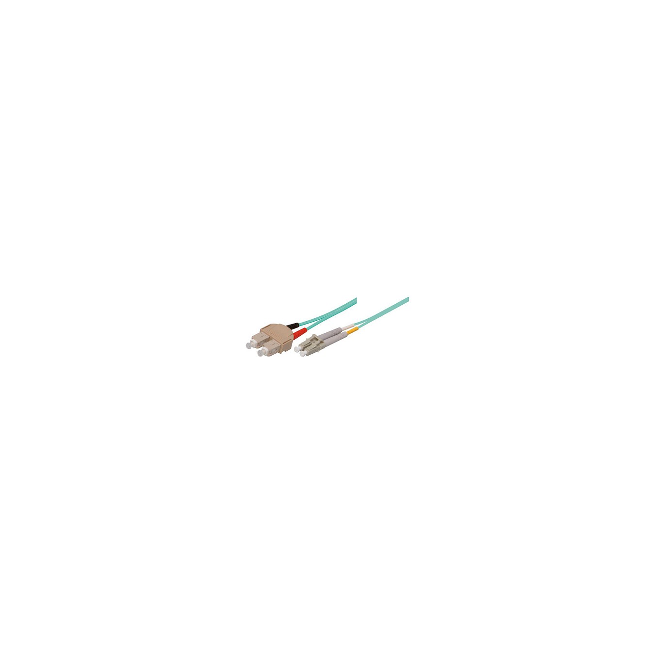 Buy Patchkabel LWL Duplex OM3 (Multimode, 50 125) LC SC, LSZH, austauschbare Polarität, 3m, Good Connections® in Cyprus, Nicosia