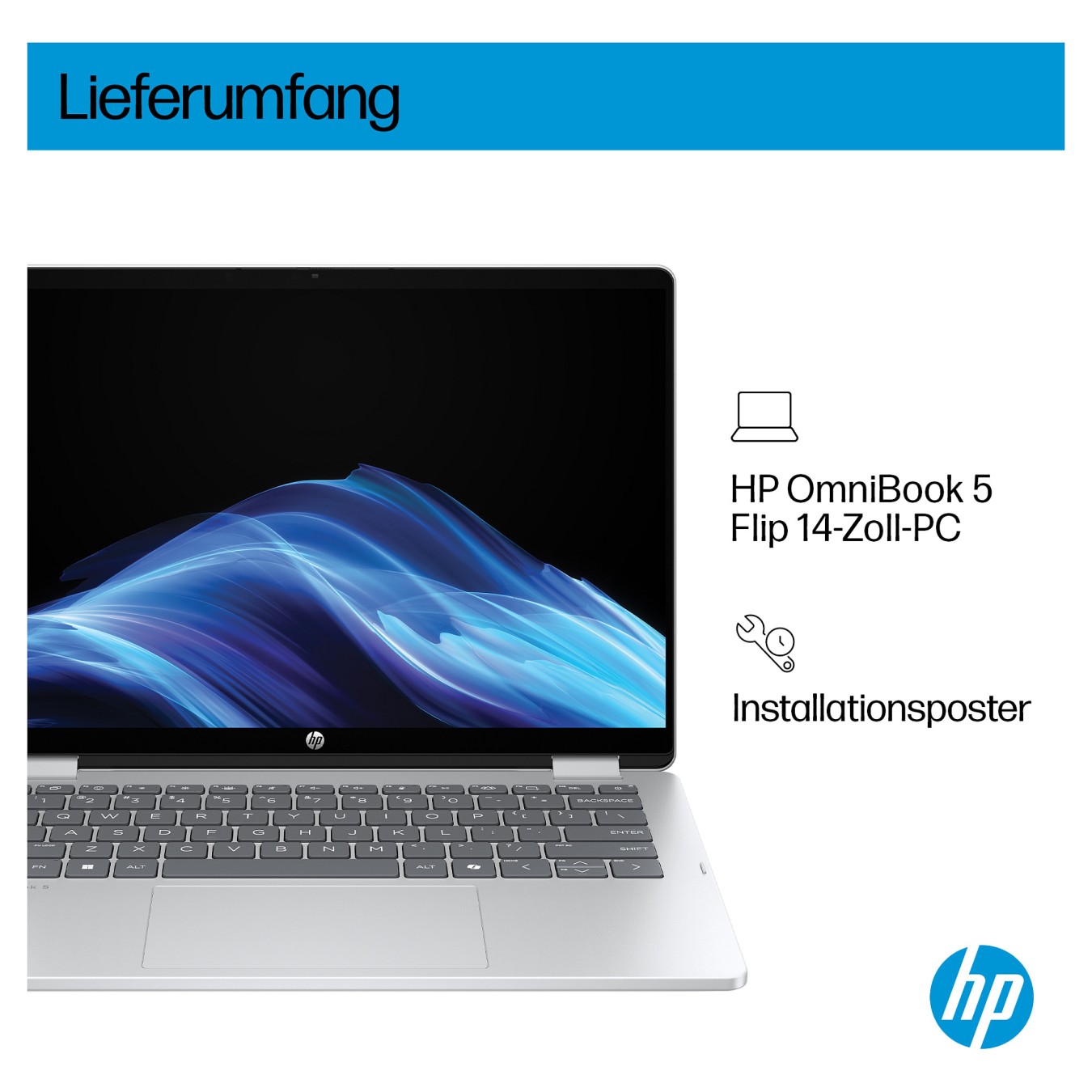 Buy HP OmniBook 5 Flip 14-fp0177ng Core7 150U 16GB 1TBSSD W11 Home in Cyprus, Nicosia, Limassol, Larnaka, Pafos