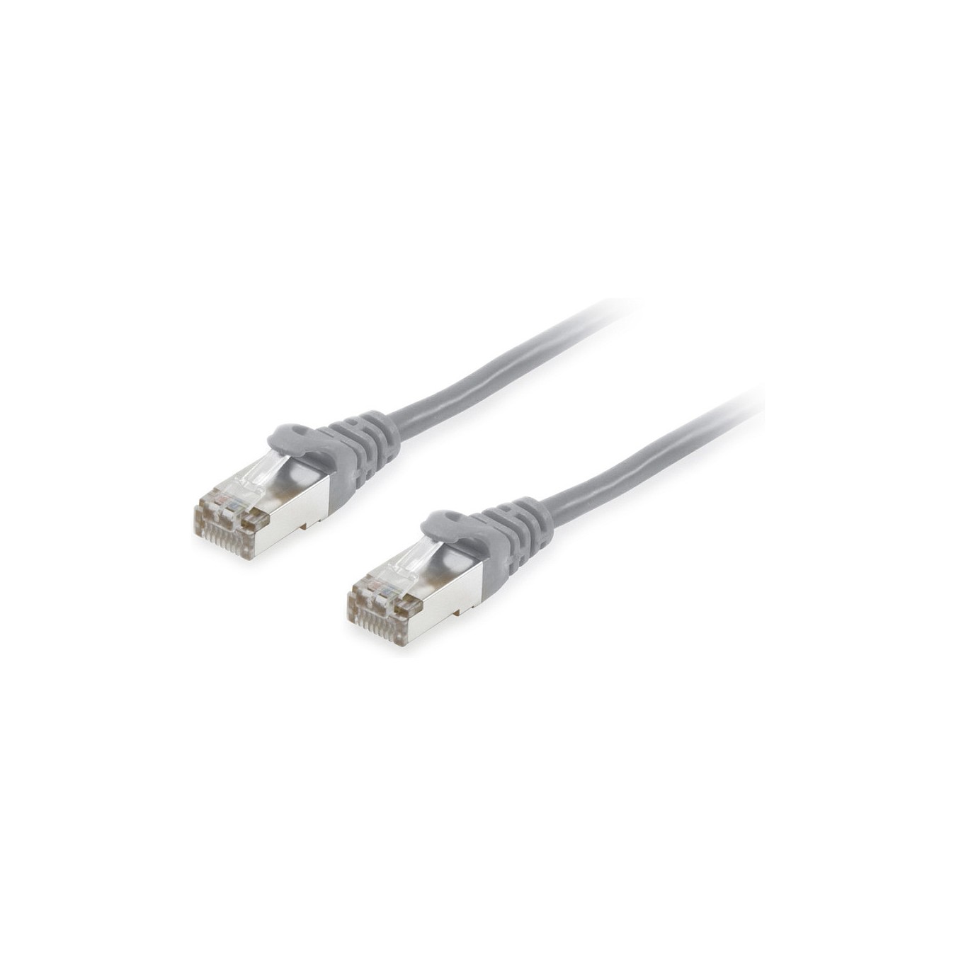 Buy Equip Patchkabel Cat6A S FTP 2xRJ45 10.00m grau LSZH Polybeutel in Cyprus, Nicosia, Limassol, Larnaka, Pafos