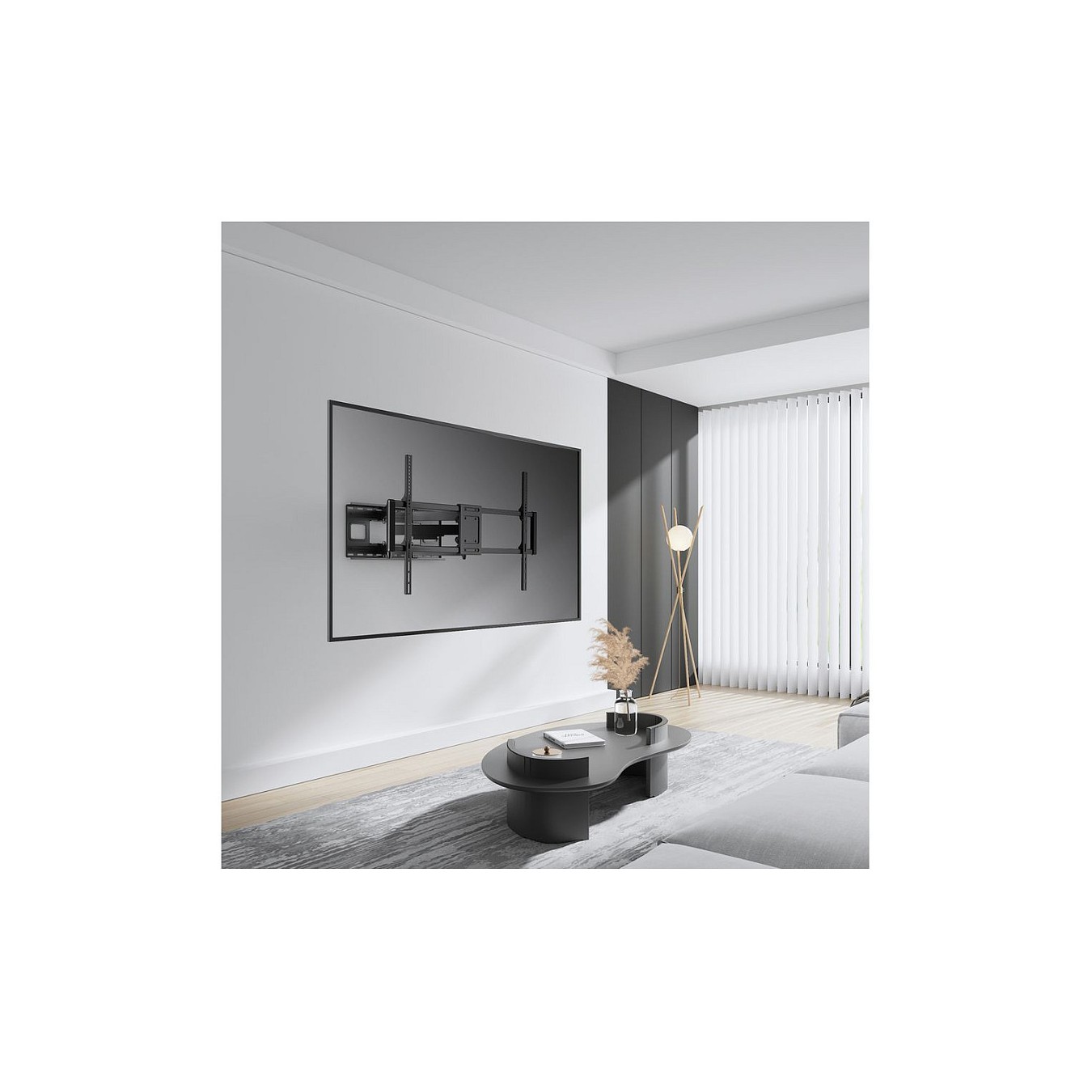 Buy VALUE TV-Wandhalterung, flexibel, 60-120 Zoll, bis 120 kg in Cyprus, Nicosia, Limassol, Larnaka, Pafos