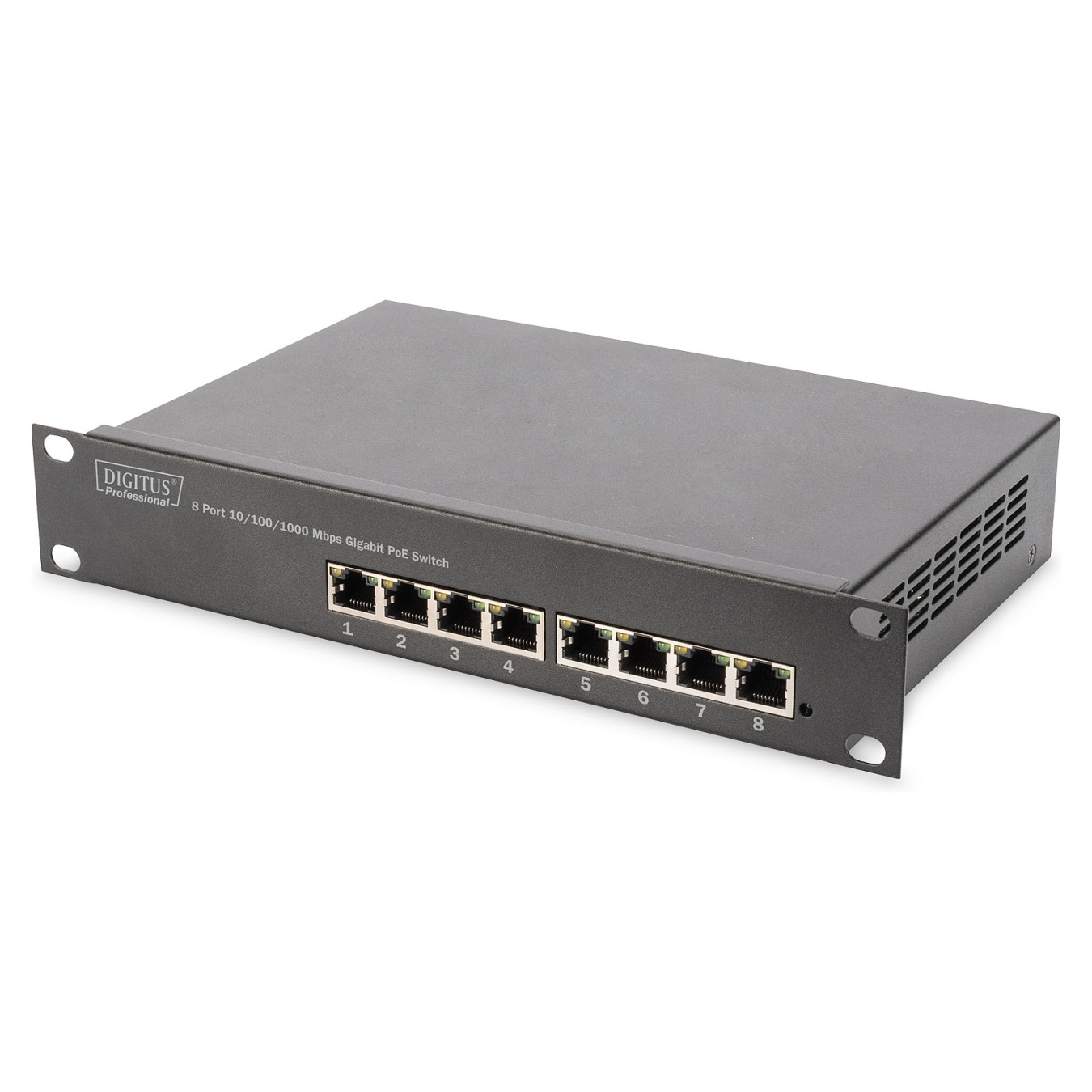 Buy Ethernet PoE Switch, 8-Port PoE+, 10', bis zu 80 W PoE Budget in Cyprus, Nicosia, Limassol, Larnaka, Pafos