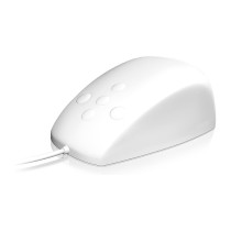 Buy Keysonic KSM-3020M Wasserdichte Maus, Kabelgebunden Silikon, USB-Anschluss, Wasserdicht IP68, weiß in Cyprus, Nicosia, Limas