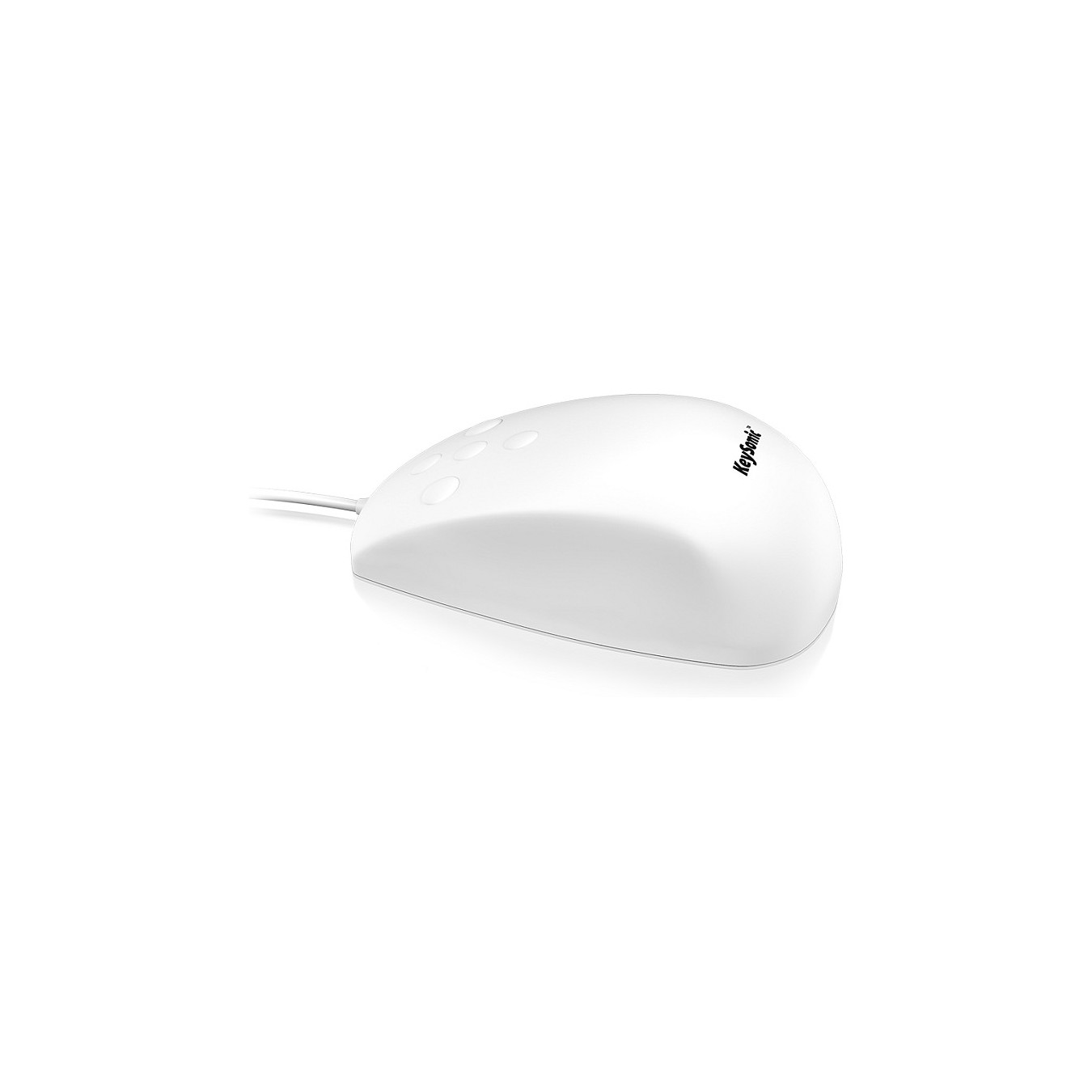 Buy Keysonic KSM-3020M Wasserdichte Maus, Kabelgebunden Silikon, USB-Anschluss, Wasserdicht IP68, weiß in Cyprus, Nicosia, Limas