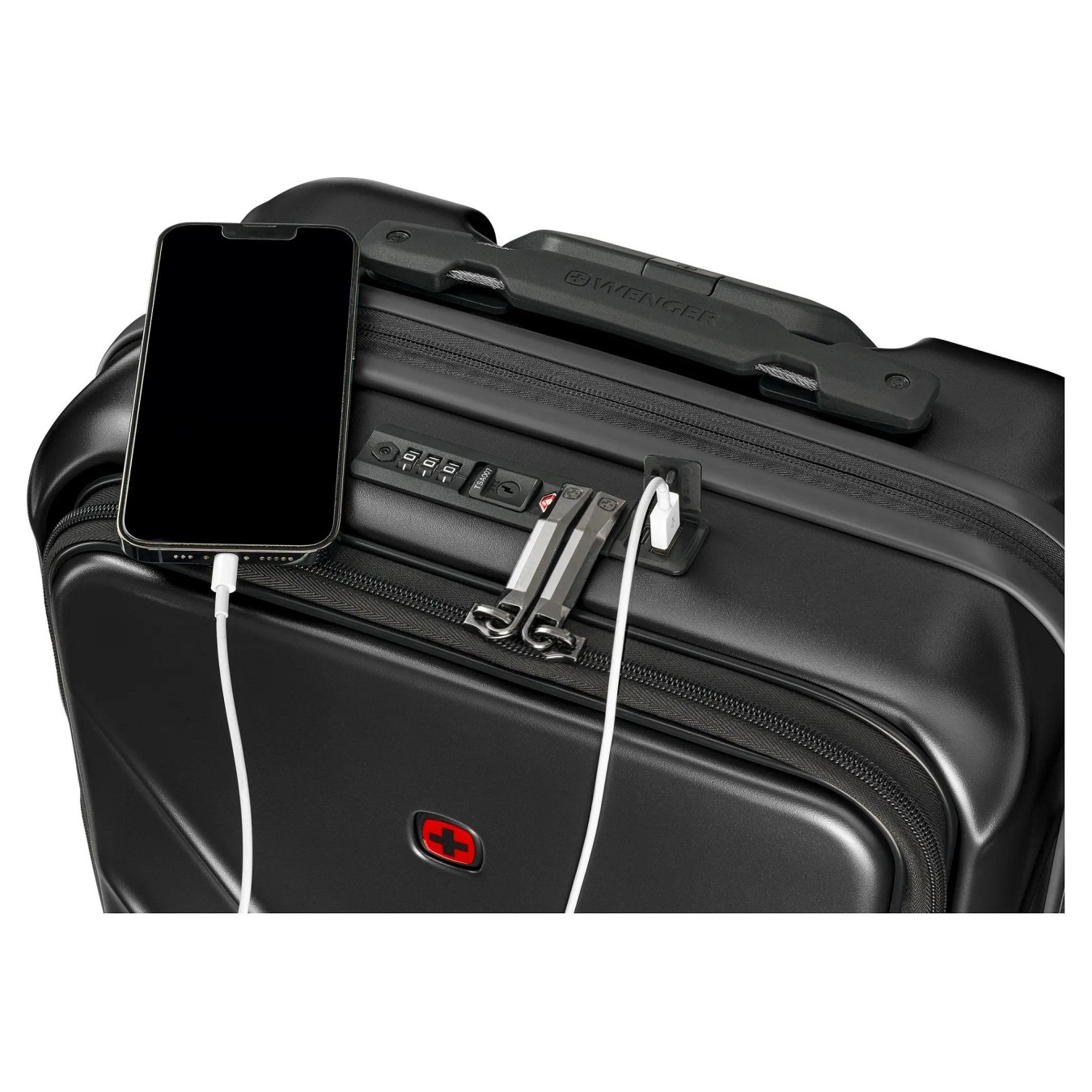 Buy Wenger Amplix Hardside Carry-On schwarz in Cyprus, Nicosia, Limassol, Larnaka, Pafos
