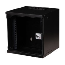 Buy 10' Wandgehäuse Glastür ECO 300x300mm 6U schwarz in Cyprus, Nicosia, Limassol, Larnaka, Pafos