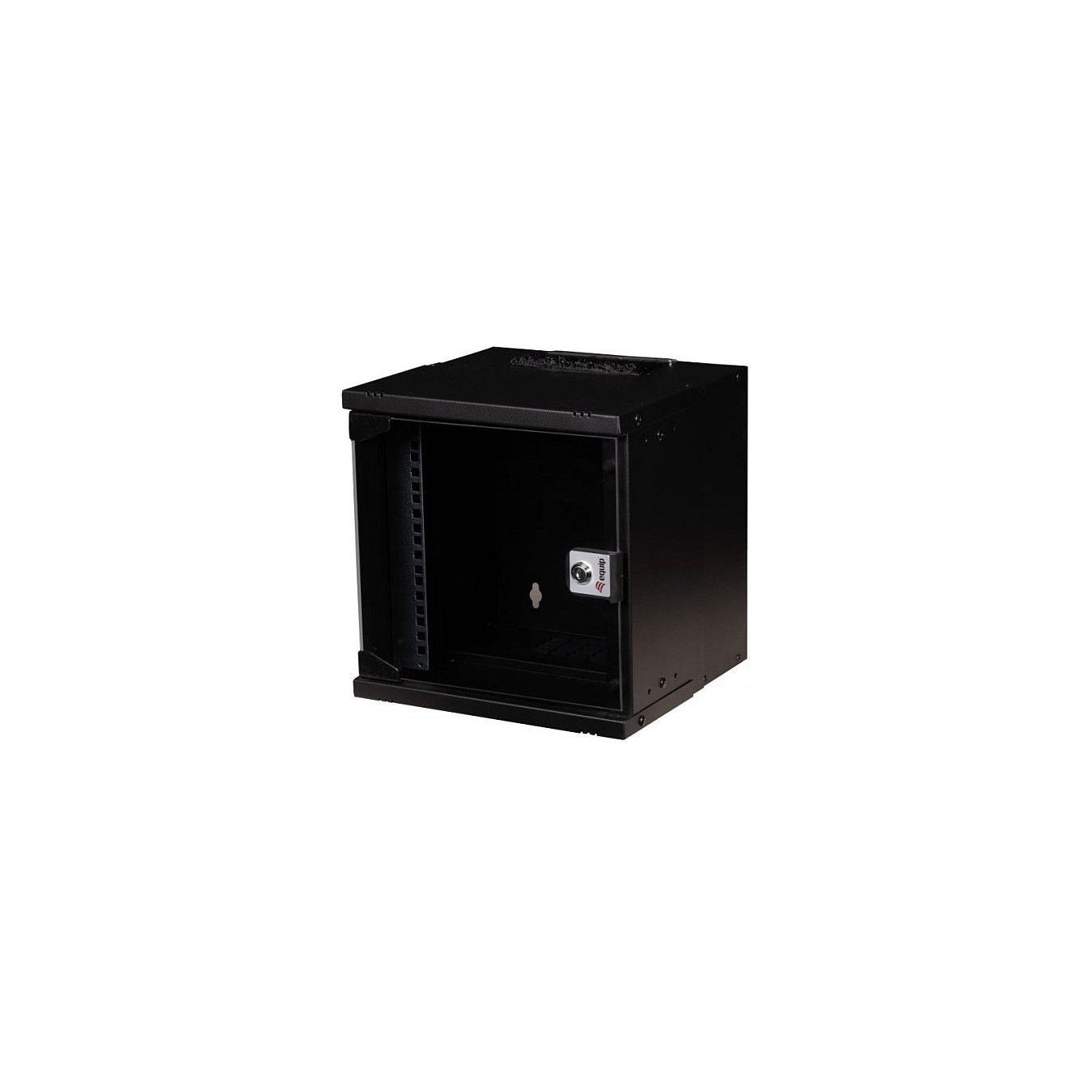 Buy 10' Wandgehäuse Glastür ECO 300x300mm 6U schwarz in Cyprus, Nicosia, Limassol, Larnaka, Pafos