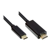 Buy Good Connections Adapterkabel USB-C an HDMI 2.0 schw. 2m in Cyprus, Nicosia, Limassol, Larnaka, Pafos