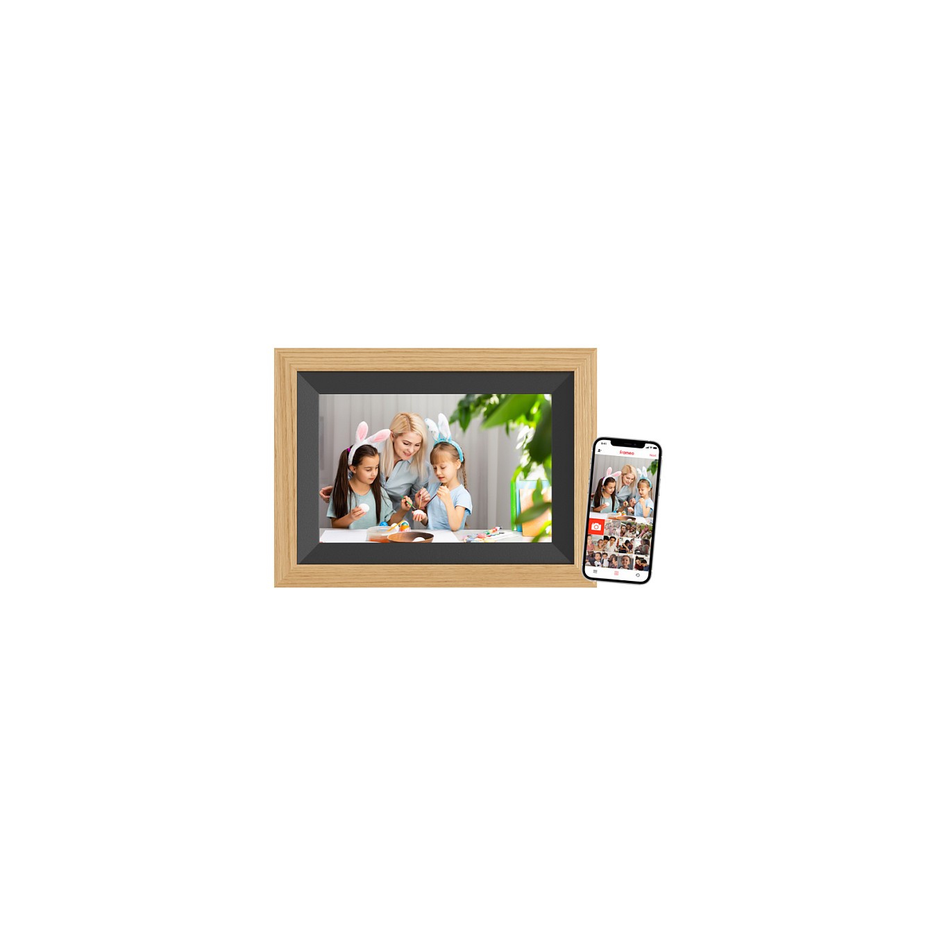 Buy Braun DigiFrame 10B WiFi buche 25.7cm (10.1 ) in Cyprus, Nicosia, Limassol, Larnaka, Pafos
