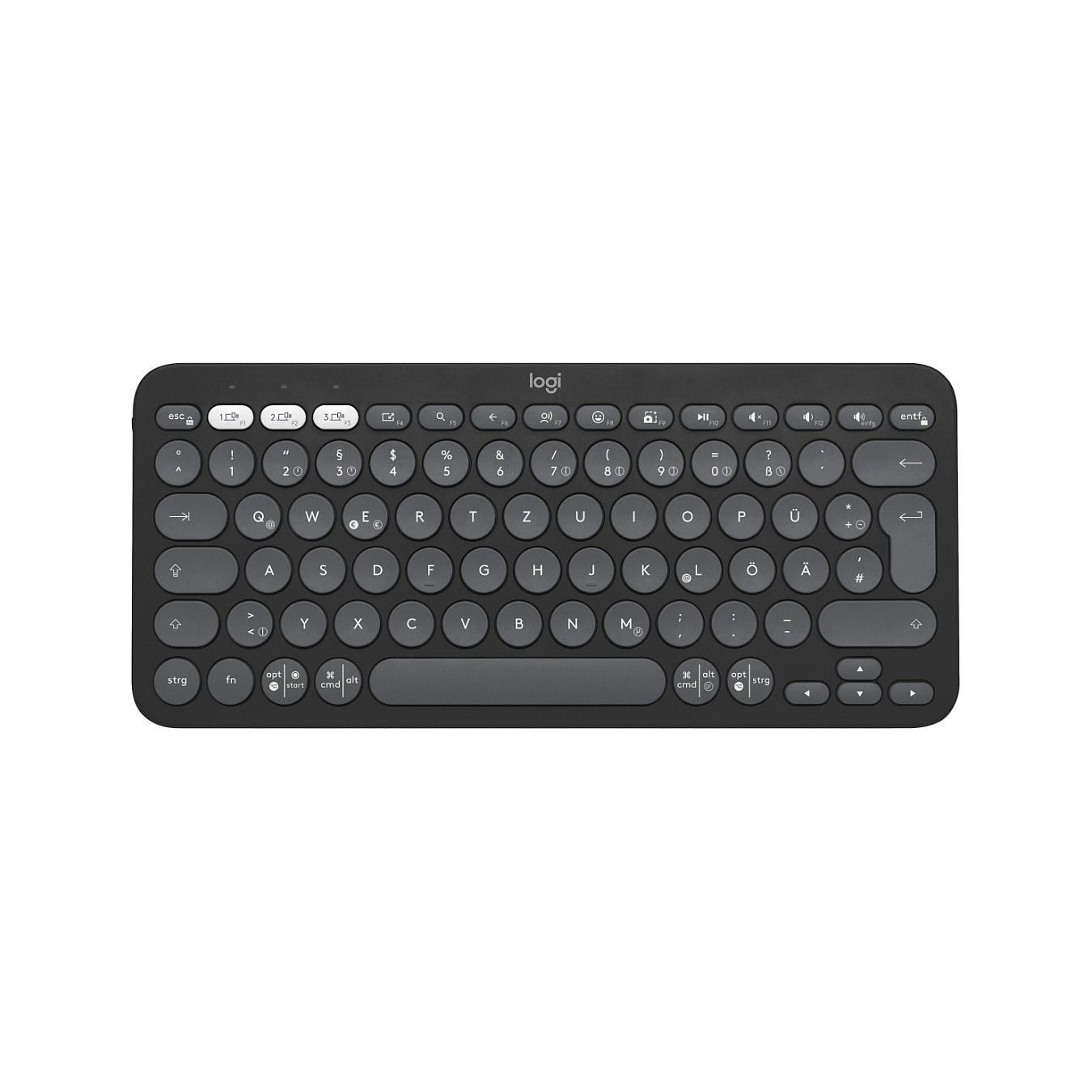Buy Logitech K380 Pebble Keys2 Bluetooth black QWERTZ DE in Cyprus, Nicosia, Limassol, Larnaka, Pafos