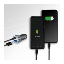 Buy Logilink USB Kfz Ladeadapter 2Port 1xUSB-C PD,1xUSB-A QC,36W in Cyprus, Nicosia, Limassol, Larnaka, Pafos