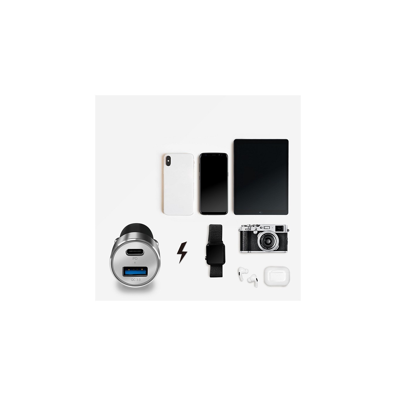 Buy Logilink USB Kfz Ladeadapter 2Port 1xUSB-C PD,1xUSB-A QC,36W in Cyprus, Nicosia, Limassol, Larnaka, Pafos