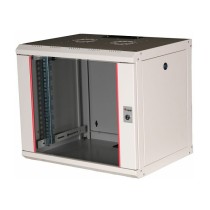 Buy 19' Netzwerkschrank Glastür PM 600x450mm 9HE grau in Cyprus, Nicosia, Limassol, Larnaka, Pafos