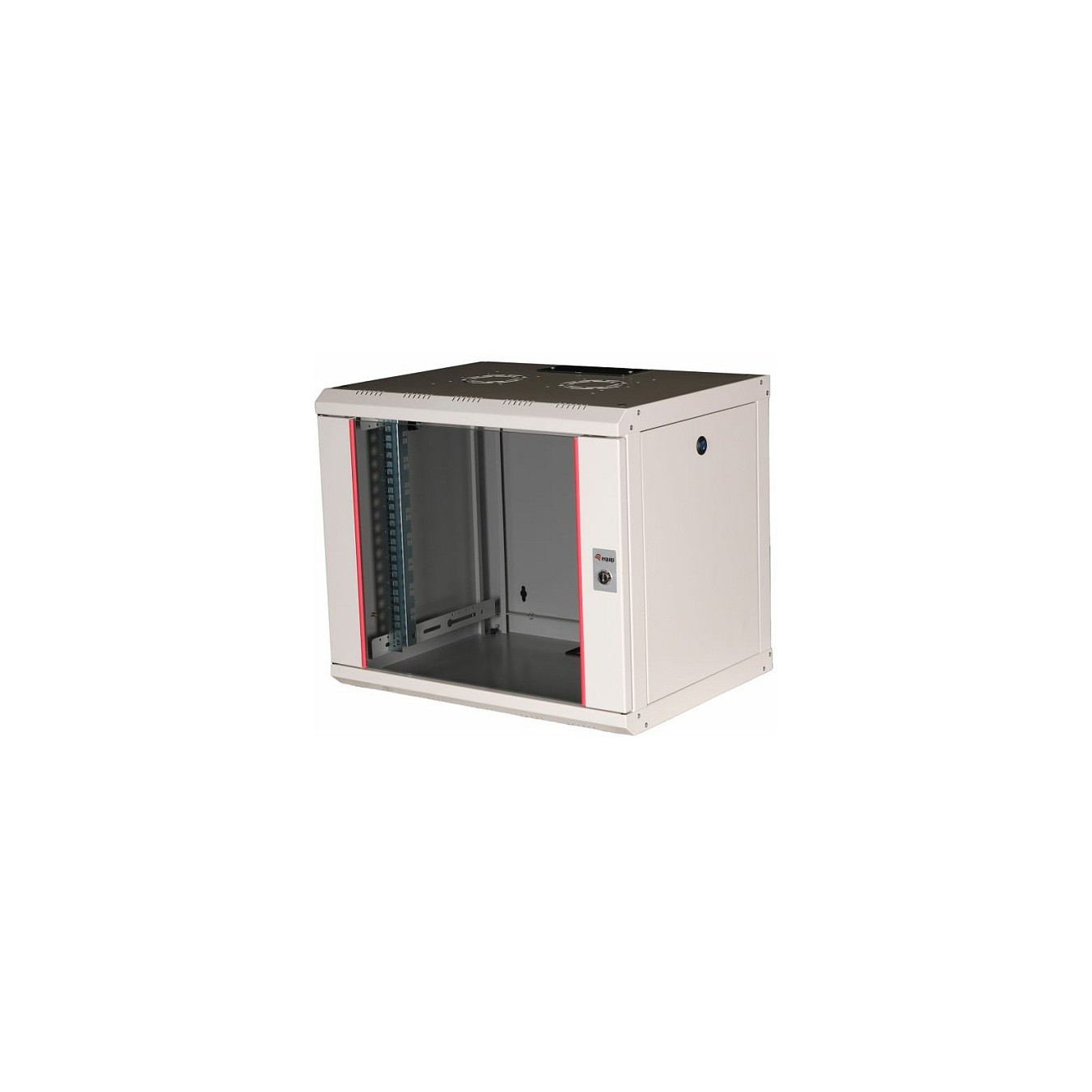 Buy 19' Netzwerkschrank Glastür PM 600x450mm 9HE grau in Cyprus, Nicosia, Limassol, Larnaka, Pafos