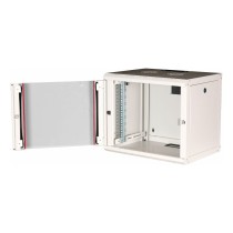 Buy 19' Netzwerkschrank Glastür PM 600x450mm 9HE grau in Cyprus, Nicosia, Limassol, Larnaka, Pafos