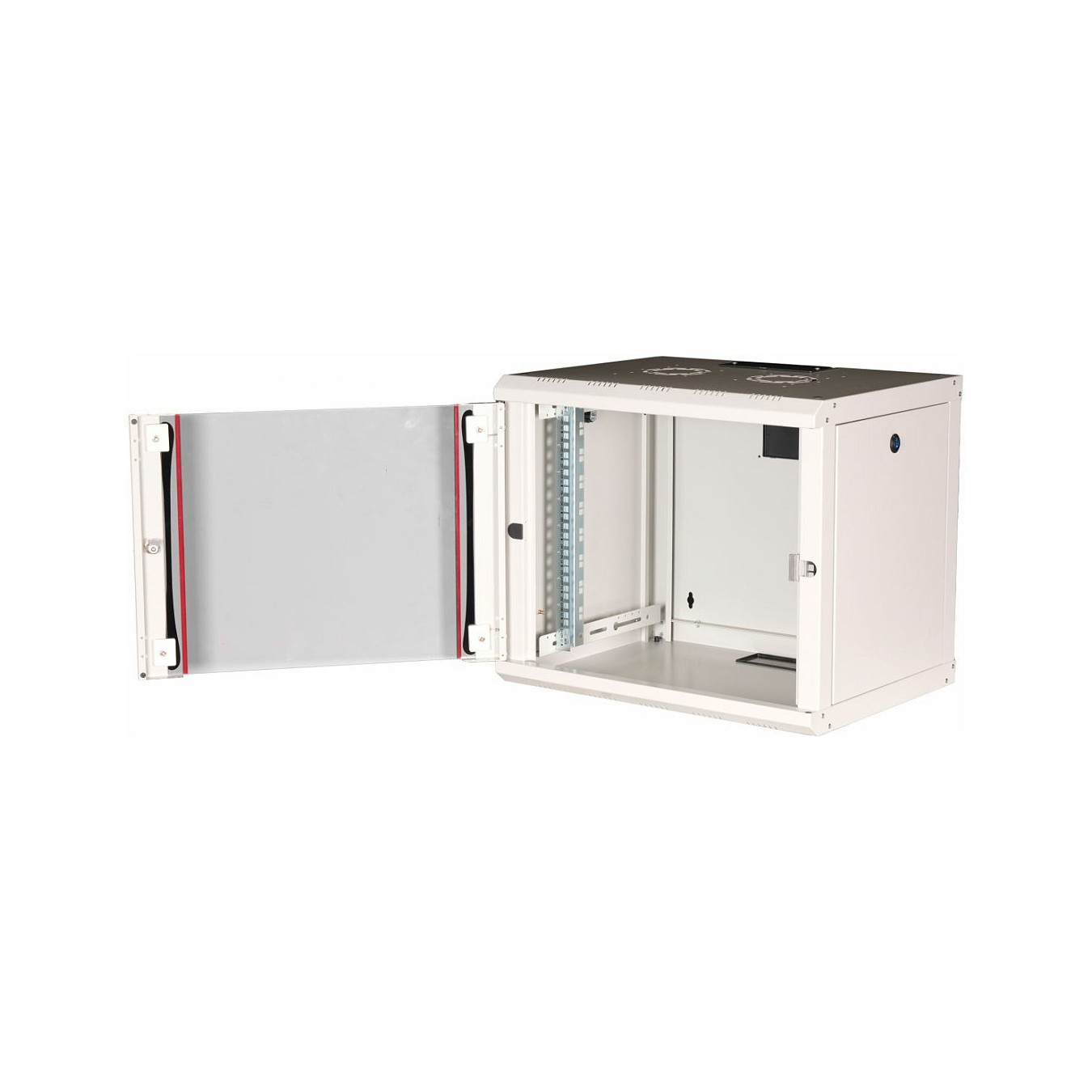 Buy 19' Netzwerkschrank Glastür PM 600x450mm 9HE grau in Cyprus, Nicosia, Limassol, Larnaka, Pafos