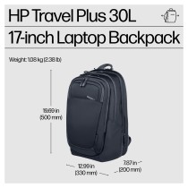 Buy HP Travel Plus 30L 17-inch Laptop Backpack in Cyprus, Nicosia, Limassol, Larnaka, Pafos