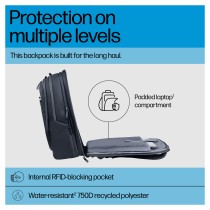 Buy HP Travel Plus 30L 17-inch Laptop Backpack in Cyprus, Nicosia, Limassol, Larnaka, Pafos