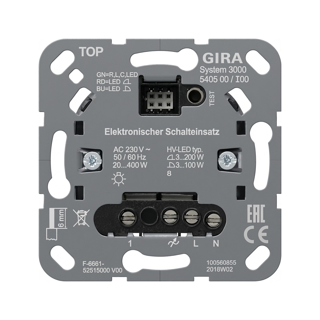 Buy GIRA 540500 S3000 Schalteins. Einsatz in Cyprus, Nicosia, Limassol, Larnaka, Pafos