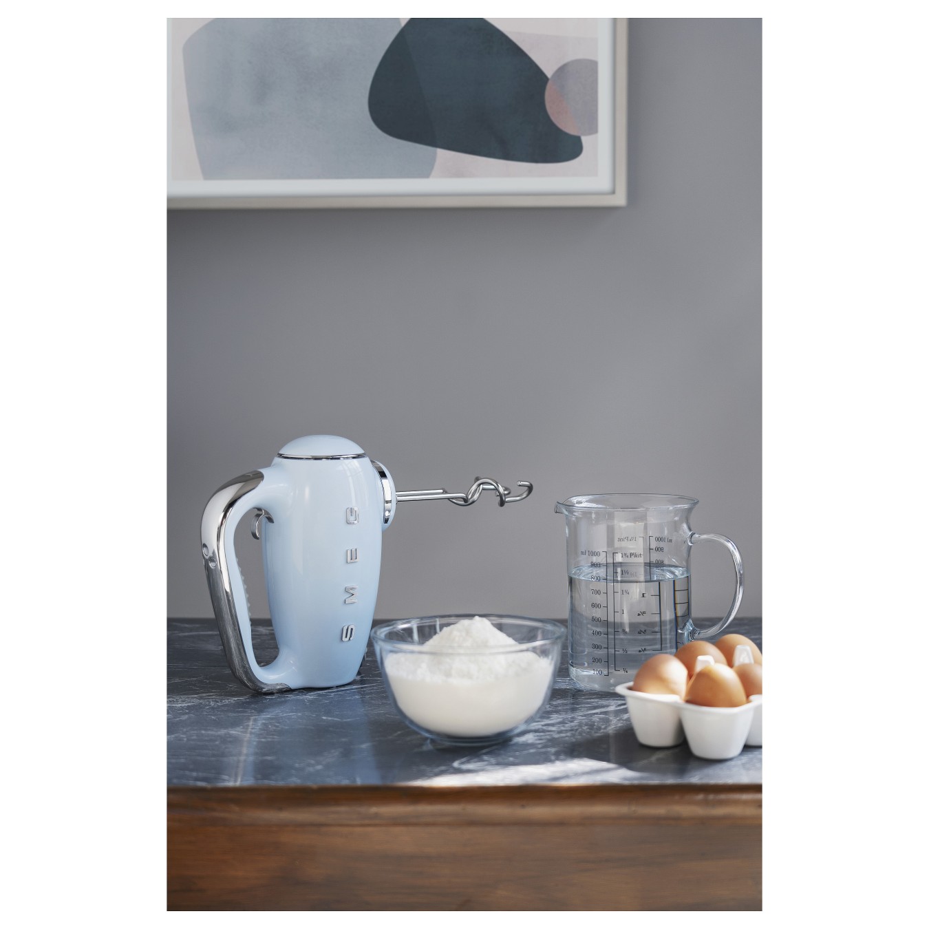 Buy SMEG HMF01PBEU Handmixer im 50er Jahre Retro Design Pastellblau in Cyprus, Nicosia, Limassol, Larnaka, Pafos