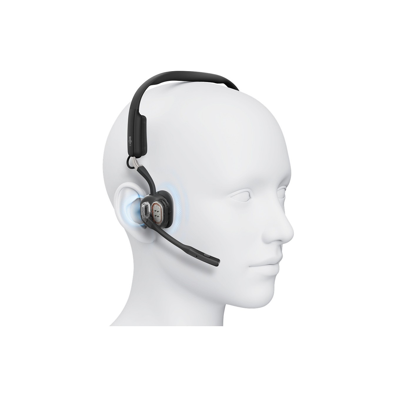 Buy SHOKZ OPENMEET Bluetooth Knochenschall Headset USB C Dongle in Cyprus, Nicosia, Limassol, Larnaka, Pafos