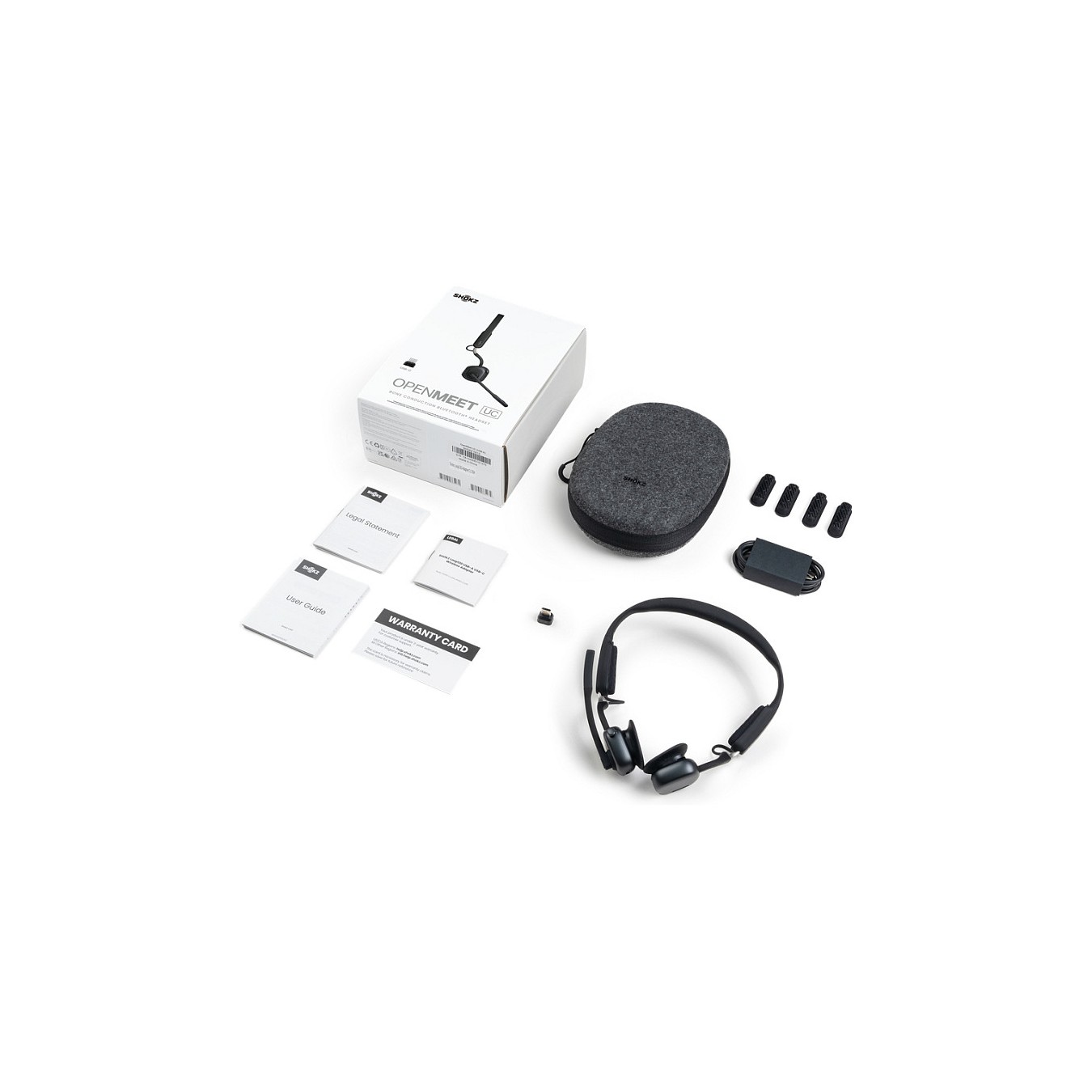Buy SHOKZ OPENMEET Bluetooth Knochenschall Headset USB C Dongle in Cyprus, Nicosia, Limassol, Larnaka, Pafos