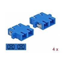 Buy LWL Kupplung SC Duplex Buchse zu SC Duplex Buchse Singlemode 4 Stück blau in Cyprus, Nicosia, Limassol, Larnaka, Pafos