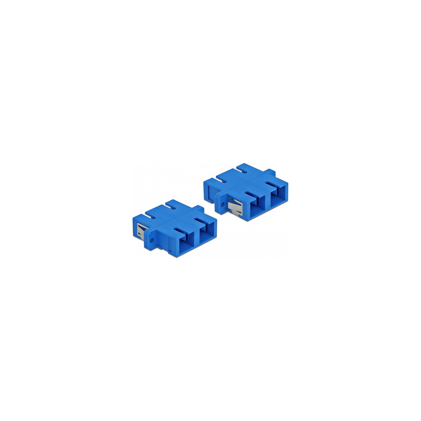 Buy LWL Kupplung SC Duplex Buchse zu SC Duplex Buchse Singlemode 4 Stück blau in Cyprus, Nicosia, Limassol, Larnaka, Pafos