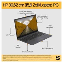Buy HP Laptop 15-fc0654ng RYZ5 7520U 16GB 512SSD W11 Home Silver in Cyprus, Nicosia, Limassol, Larnaka, Pafos