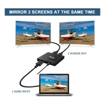 Buy HDMI1.4 2-Port Splitter Ultra Slim 4K 30Hz schwarz EndlessOS in Cyprus, Nicosia, Limassol, Larnaka, Pafos