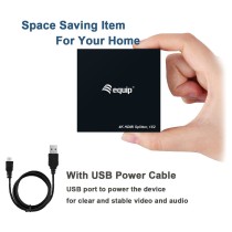 Buy HDMI1.4 2-Port Splitter Ultra Slim 4K 30Hz schwarz EndlessOS in Cyprus, Nicosia, Limassol, Larnaka, Pafos