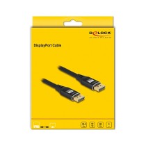 Buy DELOCK DisplayPort Kabel 8K 60 Hz 5m schwarz Metall in Cyprus, Nicosia, Limassol, Larnaka, Pafos
