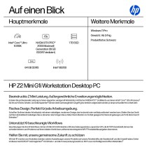 Buy HP Z2 Mini G1i CU9 285K 64GB 1TBSSD RTX PRO 2000 W11 Pro 1J Gar (DE) in Cyprus, Nicosia, Limassol, Larnaka, Pafos