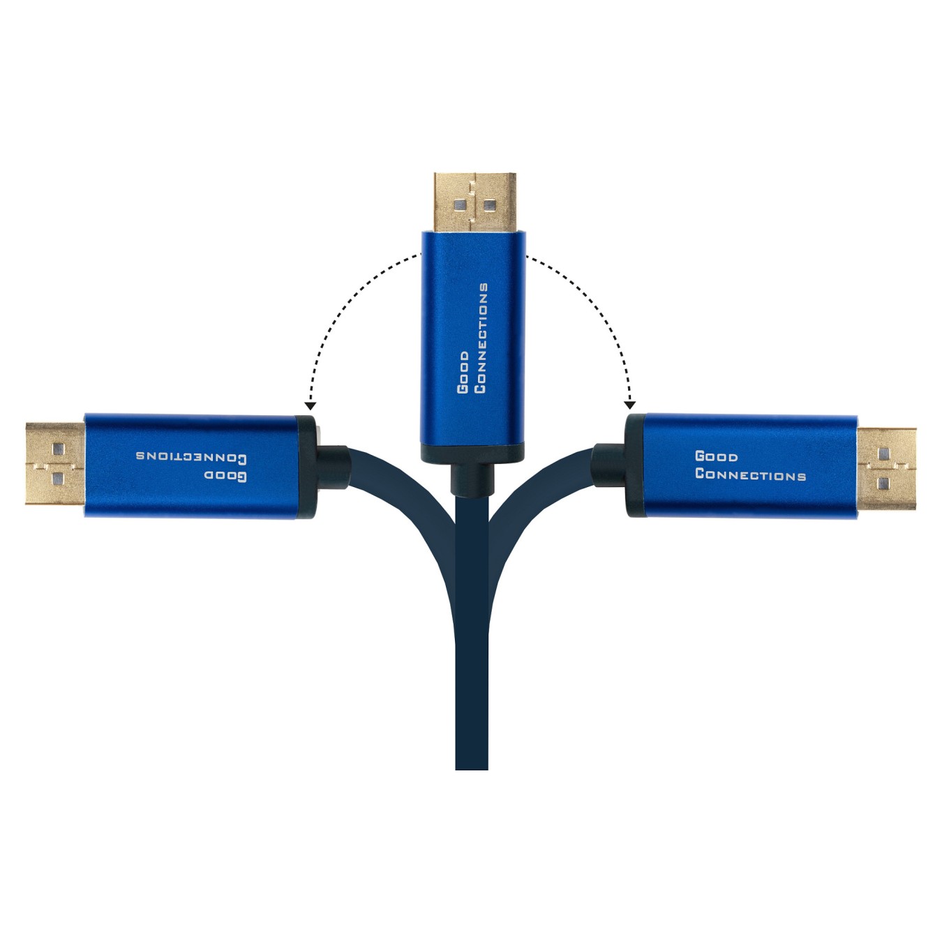Buy Good Connections Adapterka SmartFLEX USB-C to DP1.2 blue 3m in Cyprus, Nicosia, Limassol, Larnaka, Pafos