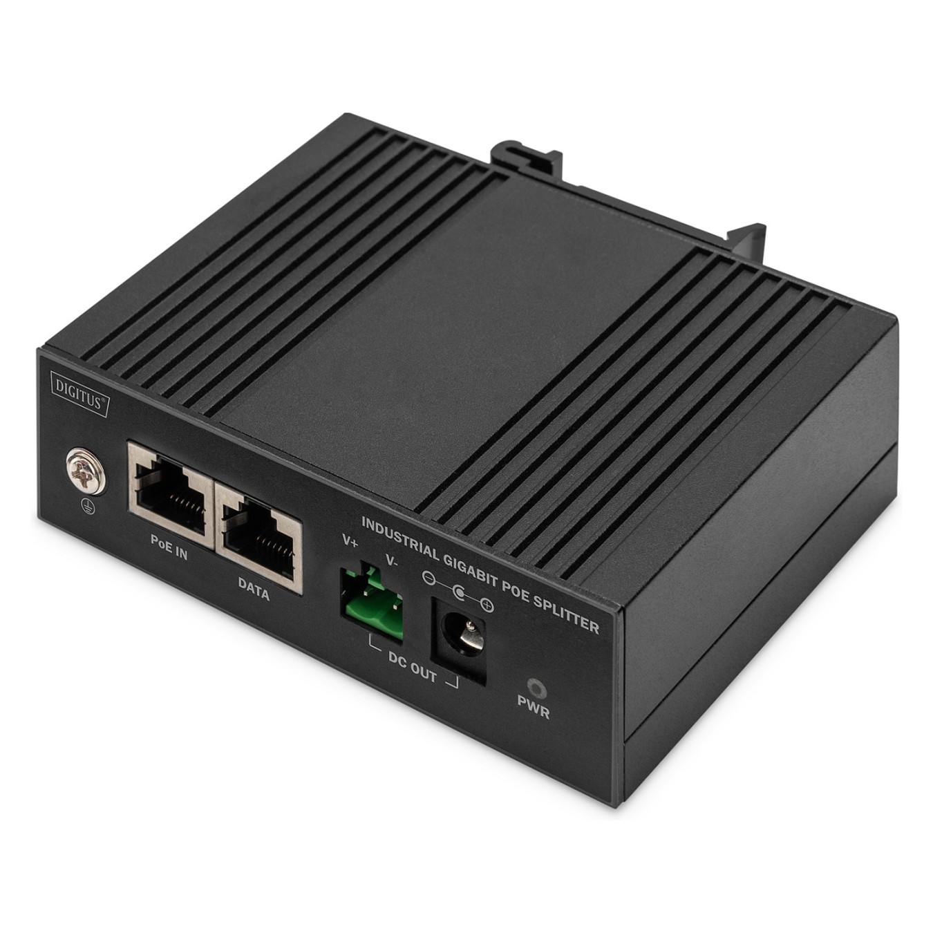 Buy Industrial POE Splitter, DIN Rail, 60 W,IEEE802.3at af in Cyprus, Nicosia, Limassol, Larnaka, Pafos