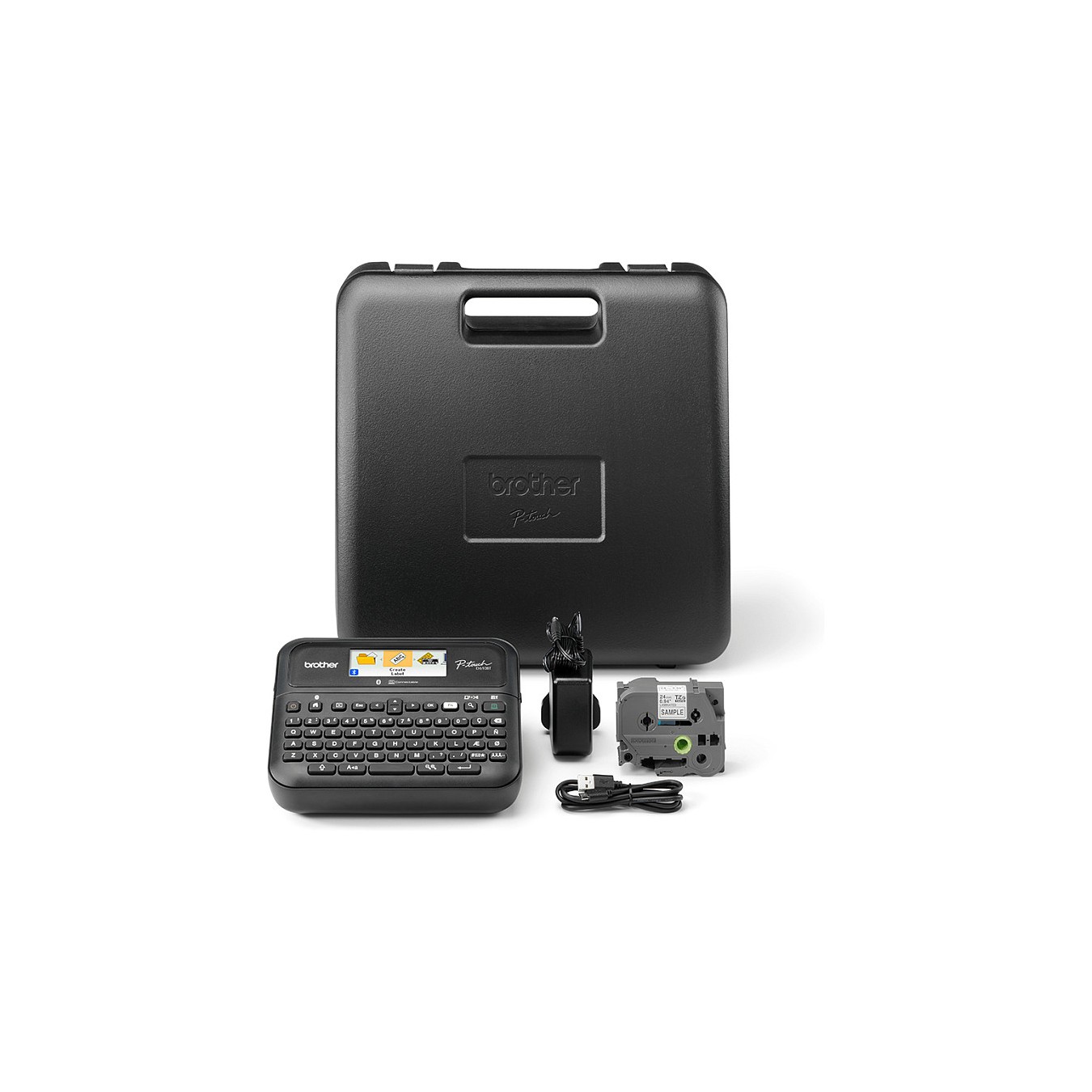 Buy Brother P-touch PT-D610BTVP Desktop Beschriftungsgerät USB Bluetooth mit Koffer in Cyprus, Nicosia, Limassol, Larnaka, Pafos